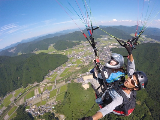 オンラインで空を飛ぶ！？どこからでも体験できる丹波の魅力　 疑似体験企画「オンラインタンデム」7月24日(土)に開催！