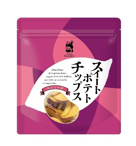 スイートポテトチップス商品画像