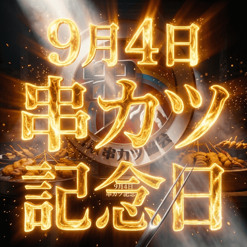 串カツ記念日ロゴ