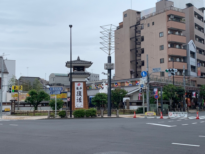 亀戸梅屋敷の外観