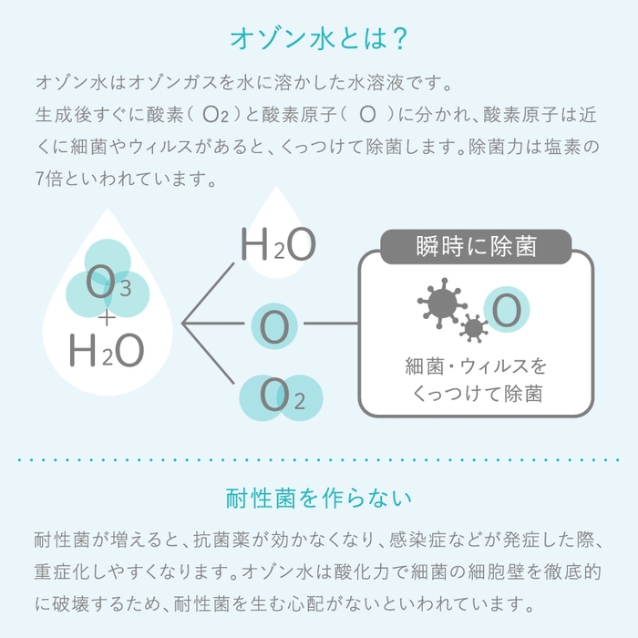 オゾン水とは