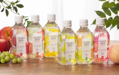 無糖・無果汁「フレーバーウォーター おもてなしの香る水」、 6種のオリジナルフレーバーで本日3月13日、 接客現場の新定番として登場