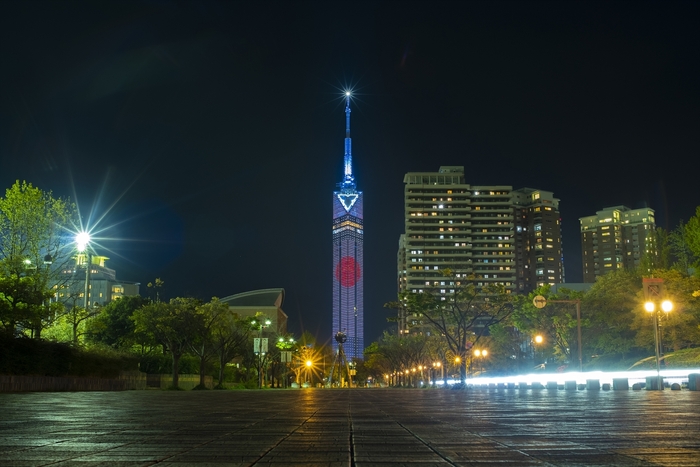 JAPANイルミネーション!日本国旗をイメージ