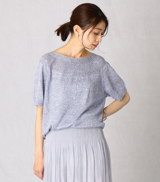 ニット 9,900円(税込) カラー:ブルー系