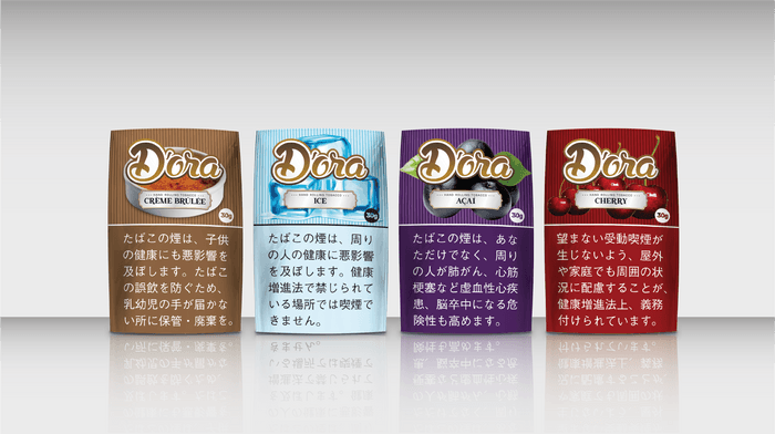 左からクレームブリュレ、アイス、アサイー、チェリー