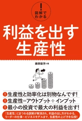 生産性と効率化は別モノ 『図解でわかる！利益を出す生産性』を12月22日出版