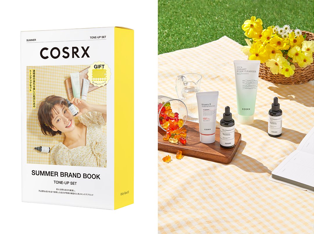 韓国スキンケアブランド「COSRX(コスアールエックス)」より夏向けの