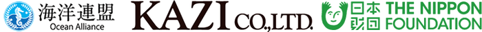 海洋連盟 舵 日本財団 ロゴ