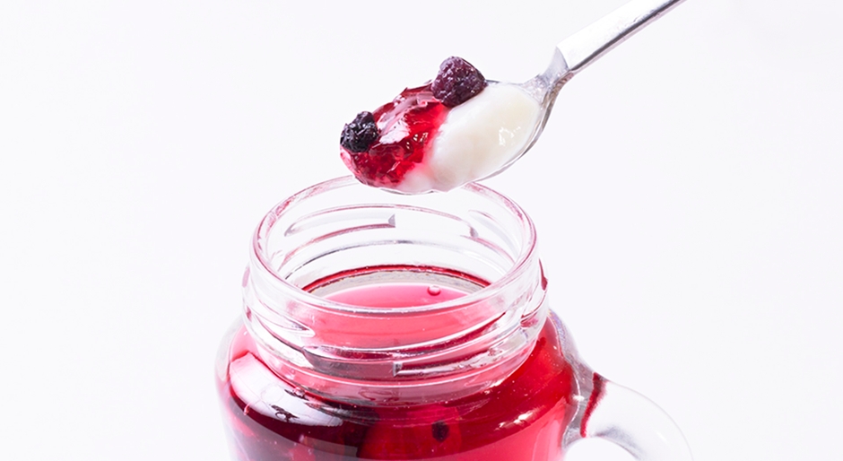 パンナコッタ&ハイビスカスゼリー