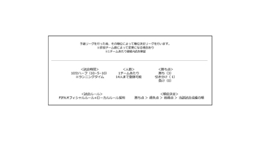 大会形式