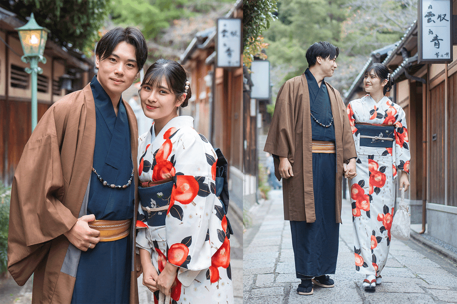 新作スタンダード着物レンタル(男女カップルプラン)