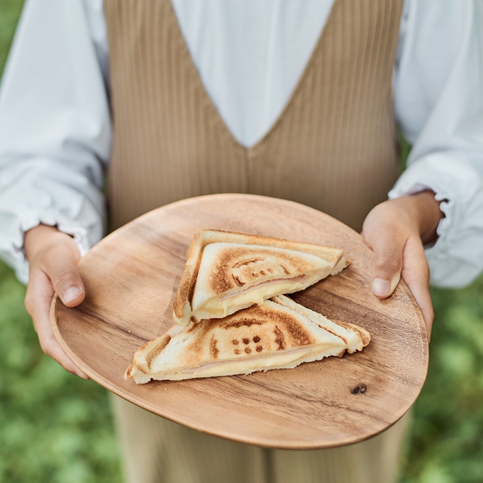 S'moreのロゴ焼印入り