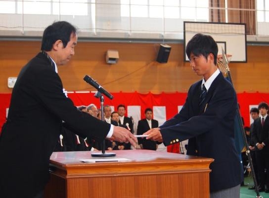 昨年の入学式の模様