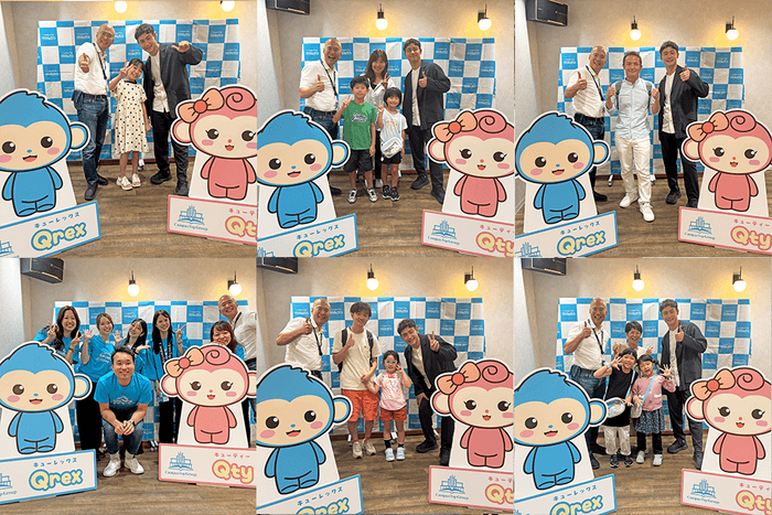 フォトブースによる写真撮影会