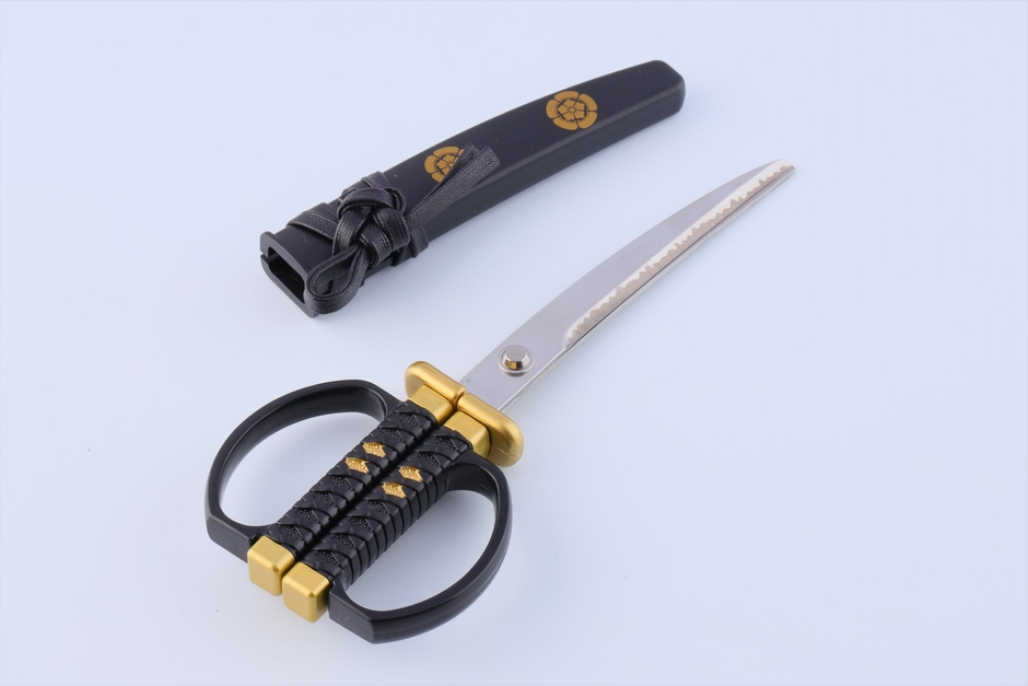 日本刀はさみ 織田信長モデル 掛け台付き(2)