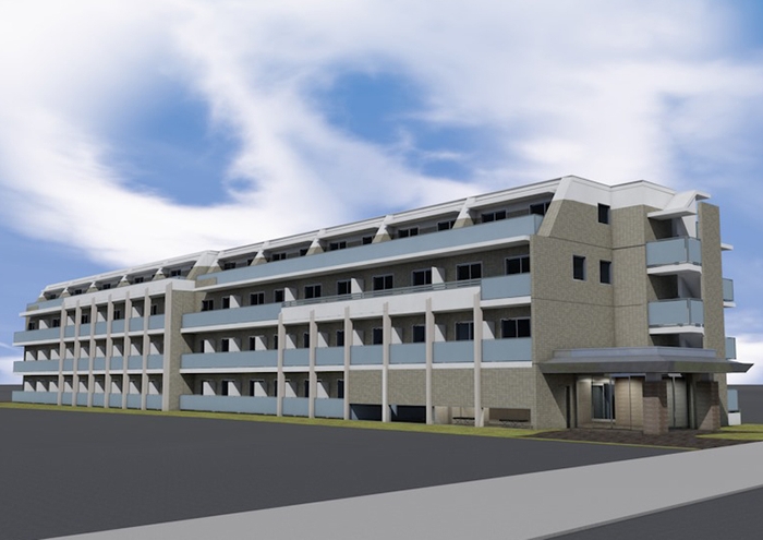 調布プロジェクト 外観パース