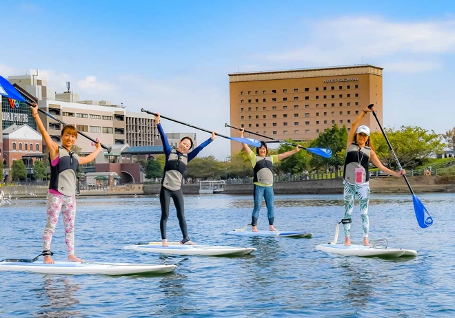 仲間とスポーツの秋を満喫