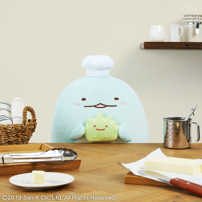 B賞:とかげとざっそうパンぬいぐるみ(イメージ)