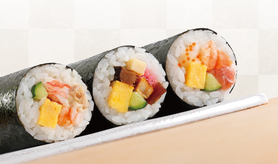 3種の恵方巻 3本セット(画像はイメージです。)