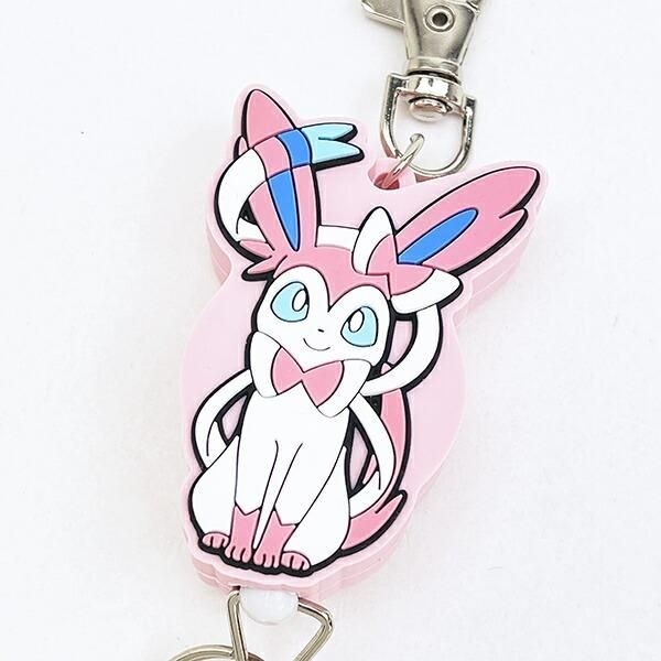 ポケモンのラバーリールキーホルダー