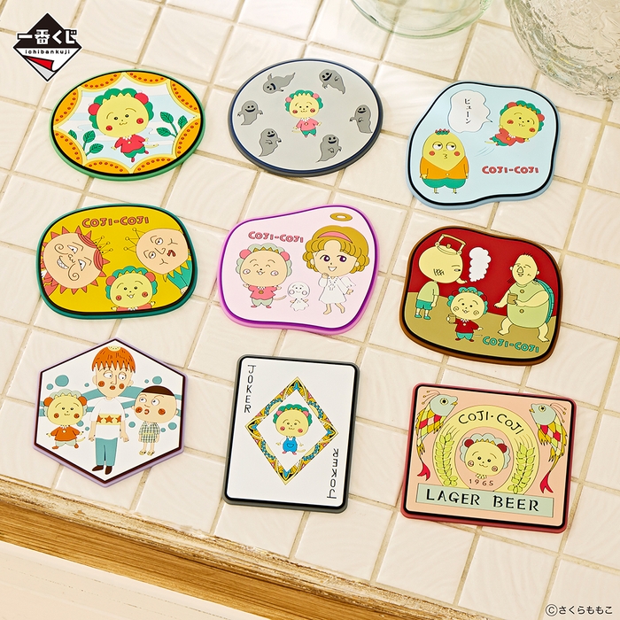 F 賞：ラバーコースター（全9種）約10cm