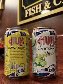 「HUB監修 ジン＆トニック７％」「HUB監修レモンサワ―」がセブン‐イレブンで販売されます！