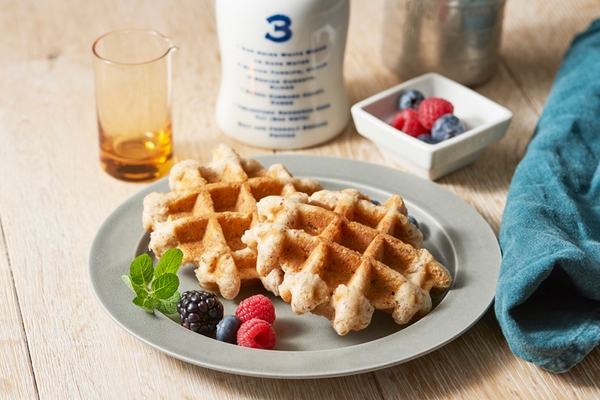 アーモンドと蜂蜜のリエージュ風ワッフル（2個入り）
