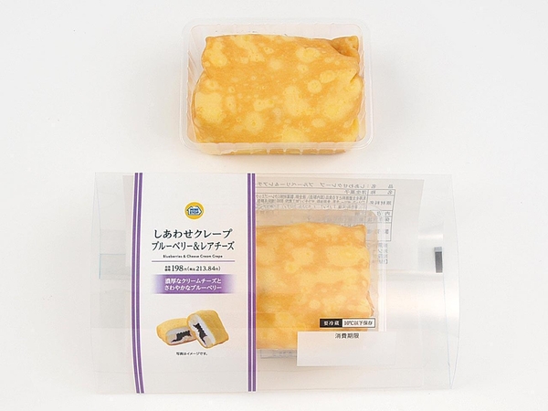 しあわせクレープブルーベリー&レアチーズ画像(画像はイメージです。)