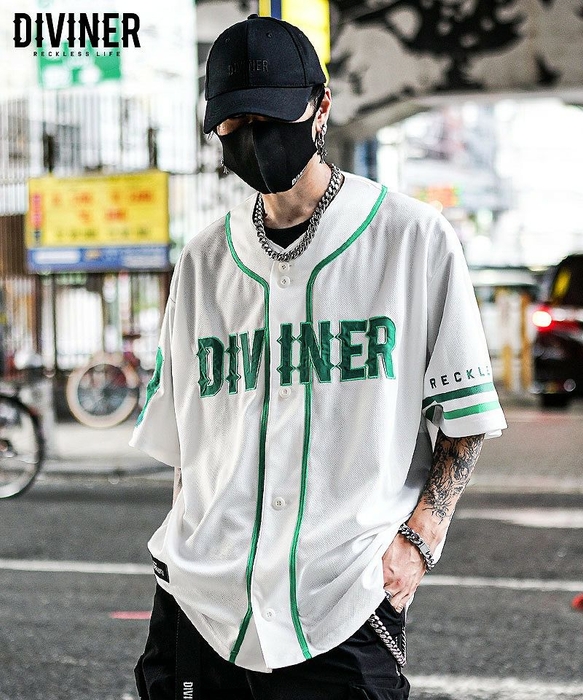 Baseball shirt (ホワイト)