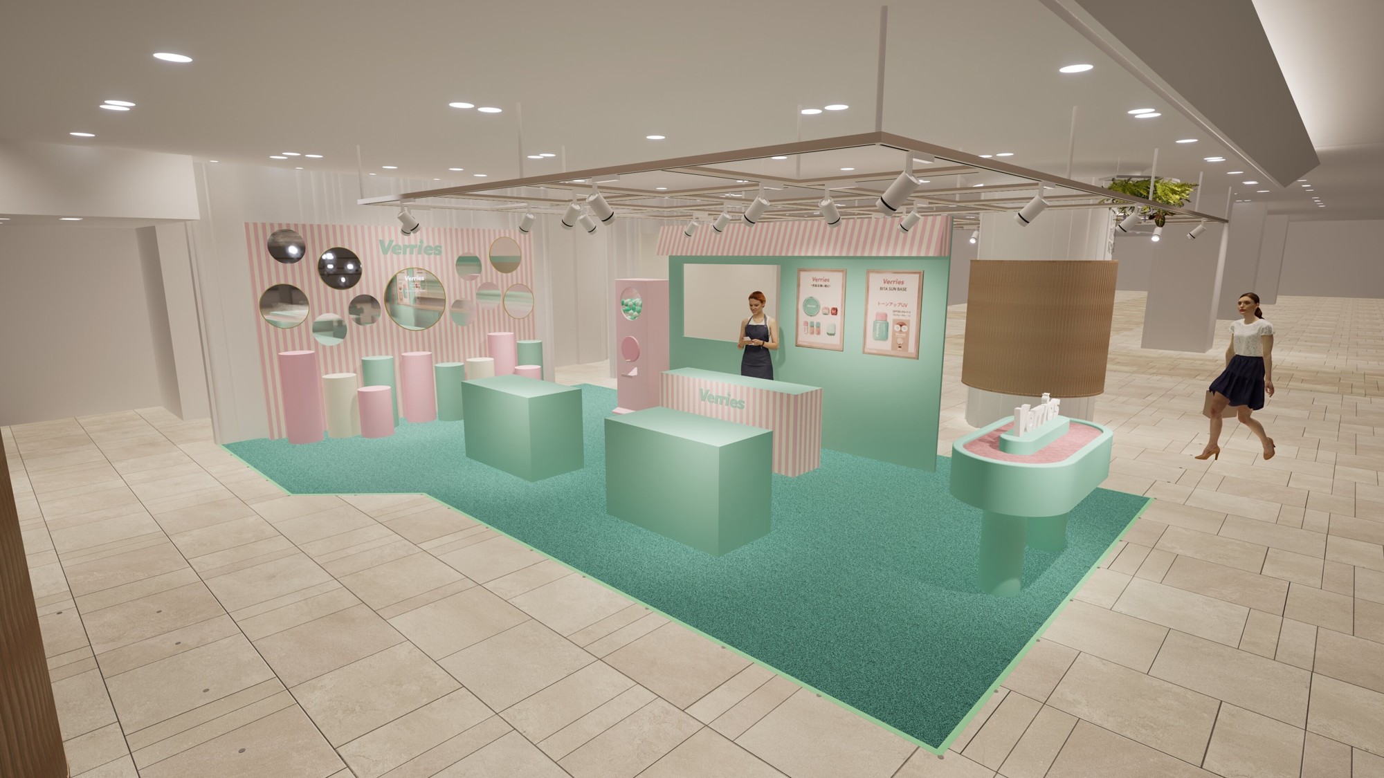 韓国発ヴィーガン・クリーンビューティーブランド「Verries」
大阪・阪急うめだ本店にて期間限定POP UP STOREを開催