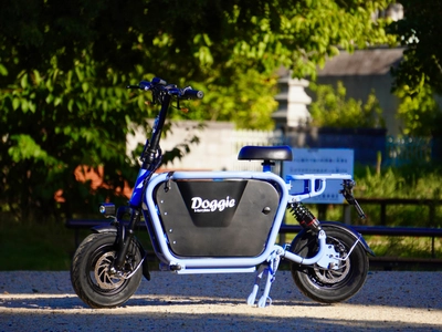愛犬と旅する電動バイク「Doggie」に 特定小型原付モデルが登場！ 11月1日CAMPFIREにて先行プロジェクト開始！