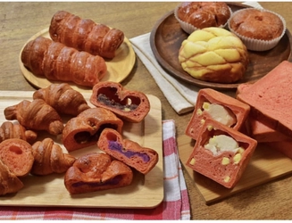 “世界で唯一”沖縄伝統の「紅麹」×やんばる食材を使用　 もちもち「紅麹パン」のバレンタイン送料半額キャンペーン開催