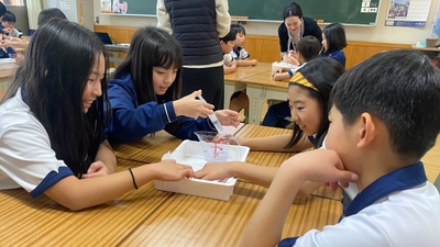 令和6年度（2024年度）に実施した体験型特別授業の様子