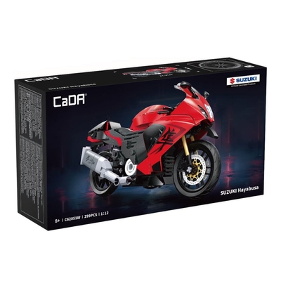 CaDA ブロック 1:12 (299ピース) SUZUKI Hayabusa