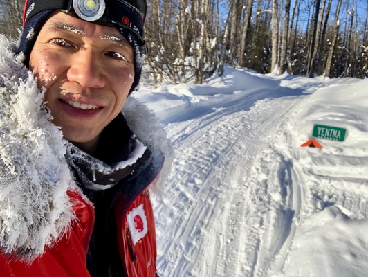 アドベンチャーランナー北田雄夫　 米国アラスカで-30℃の極寒240kmマラソンを初走破！