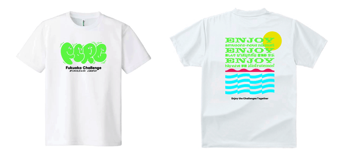 オリジナルデザインのTシャツ