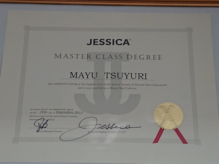 JESSICAのマスターエデュケーター取得