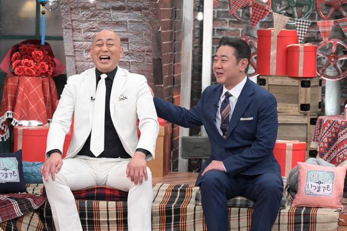 スタジオゲストの錦鯉