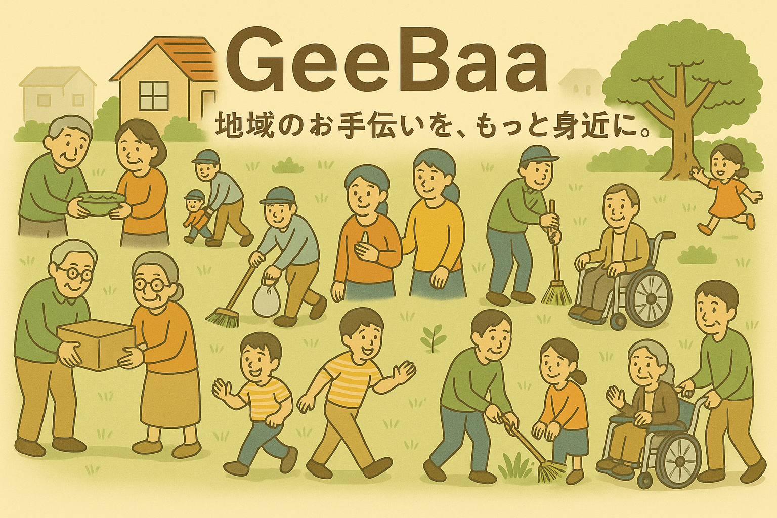 シルバー人材による出張サービス「ジーバー」杉並区荻窪でPoC開始 〜LINEで手軽に依頼可能な新しい地域共生モデル〜