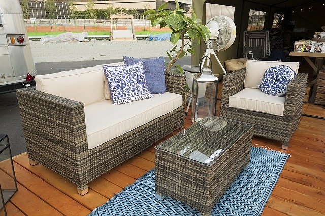 PATIO PETITE 【SAHARA SOFA／LOW TABLE】