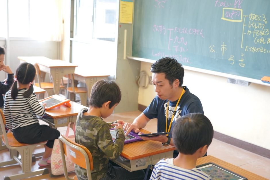 <ゲームinスクール>授業風景