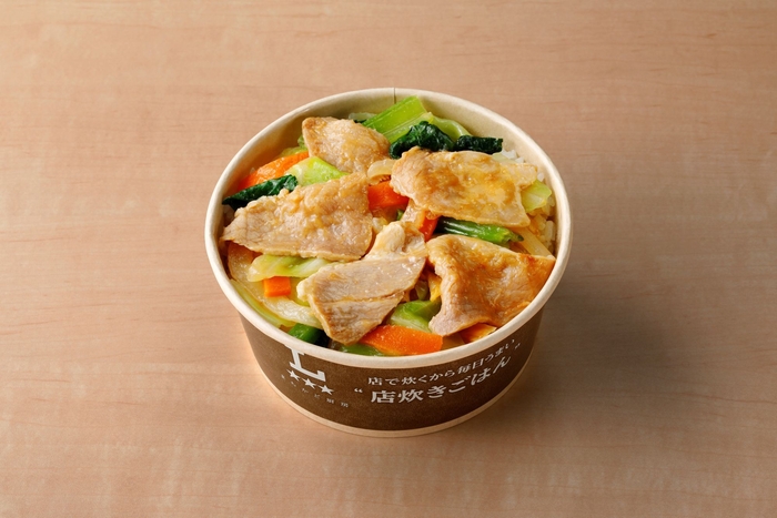 【まちかど厨房】ピリ辛とり野菜みそ使用！豚野菜丼