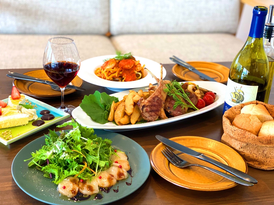 ディナーメニュー(4,000円コース)