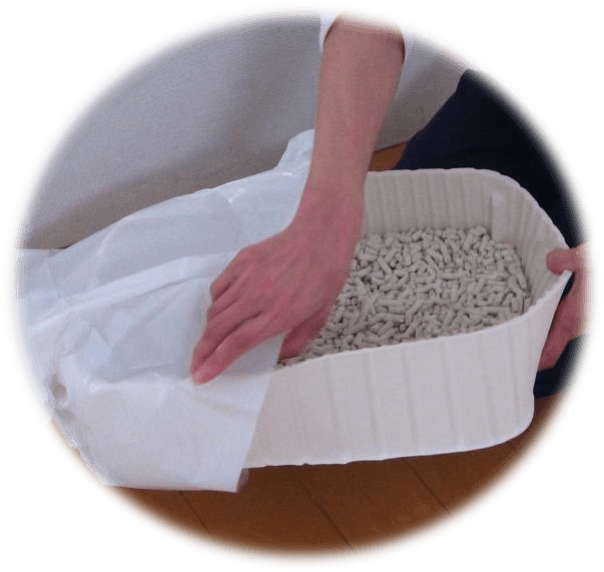 使い捨てトイレゴミ捨て方法