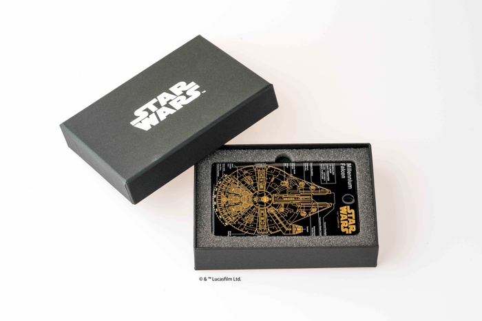 FLASH M-FALCON 基板アート ICカードケース ギフトボックス