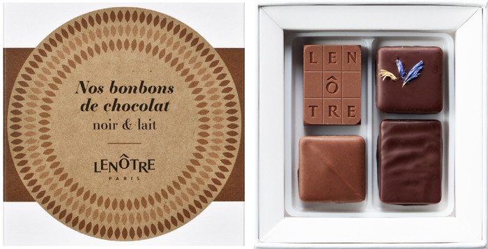 プラリネ・ガナッシュアソート4個入／2,592円(税込)