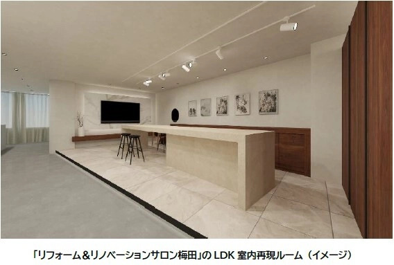 「リフォーム＆リノベーションサロン梅田」 9月20日（土）阪急「大阪梅田駅」直上の 阪急ターミナルビル8階に開設します