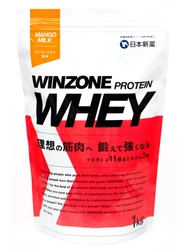 製薬会社のスポーツサプリメント『WINZONE』に新製品登場 　ホエイプロテイン マンゴーミルク風味を 5月30日より先行販売スタート