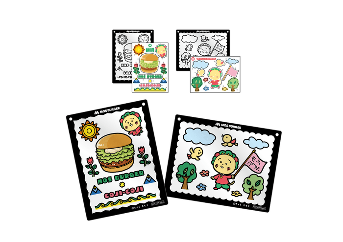 コジコジとぺたぺた シールぬりえ （2しゅセット）