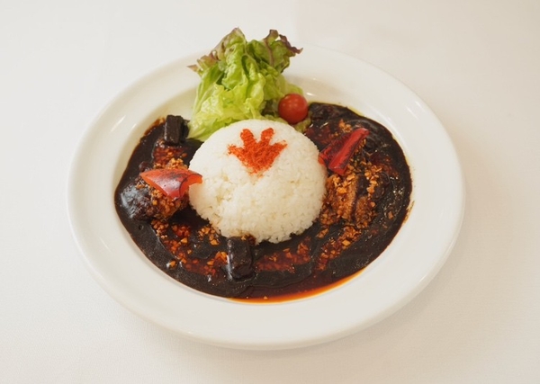 ▲「漆黒の怪獣王ゴジラカレー～バーニングゴジラVer～」／2,200円（税込）